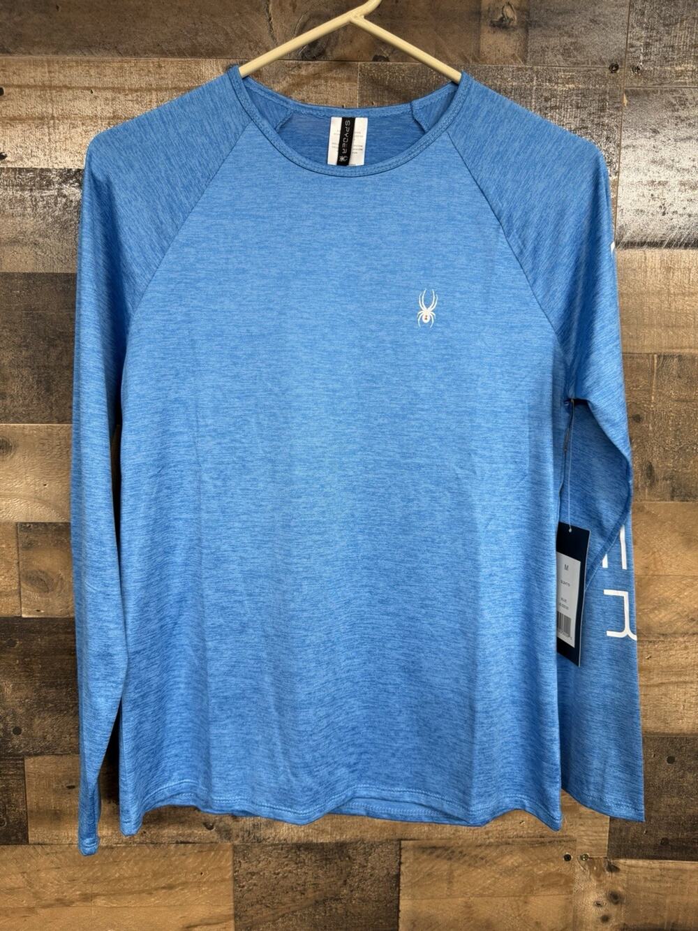 Spyder Swim Rash Guard Men’s Size M Long Sleeve UPF30+ Protection NWT SKU 095